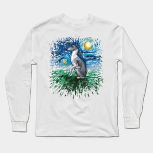 Whippet Night Long Sleeve T-Shirt